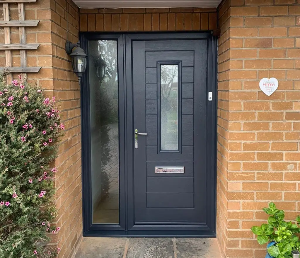 Modern Grey Composite Door