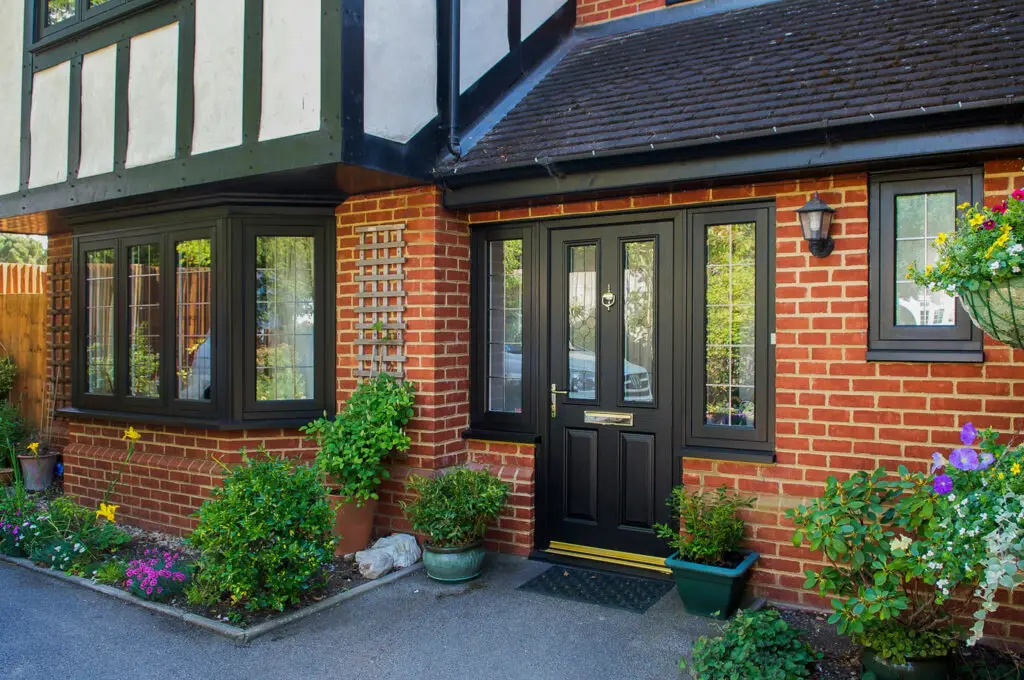 Black Composite Door