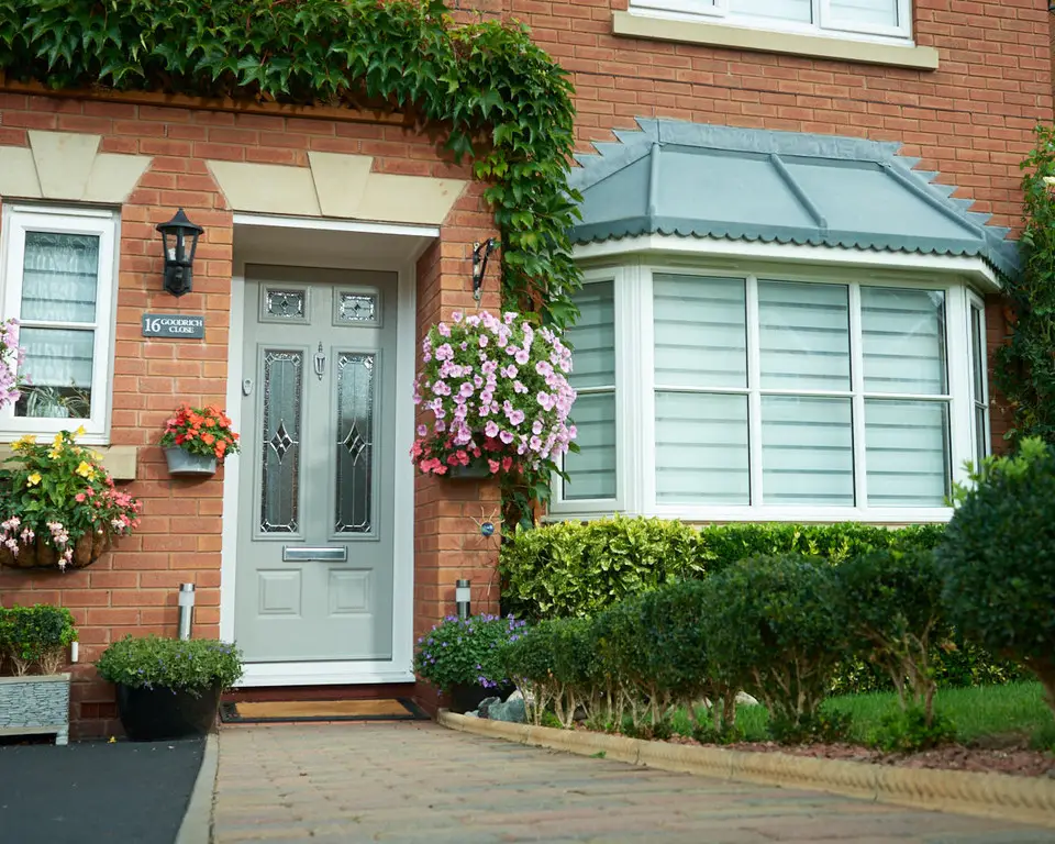 Light Grey Traditional Composite Door