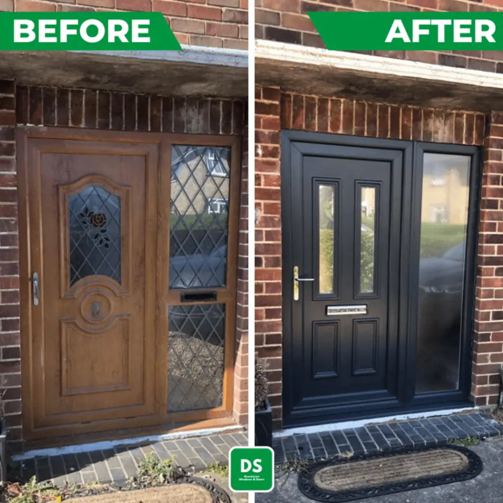 Composite Door Before & After