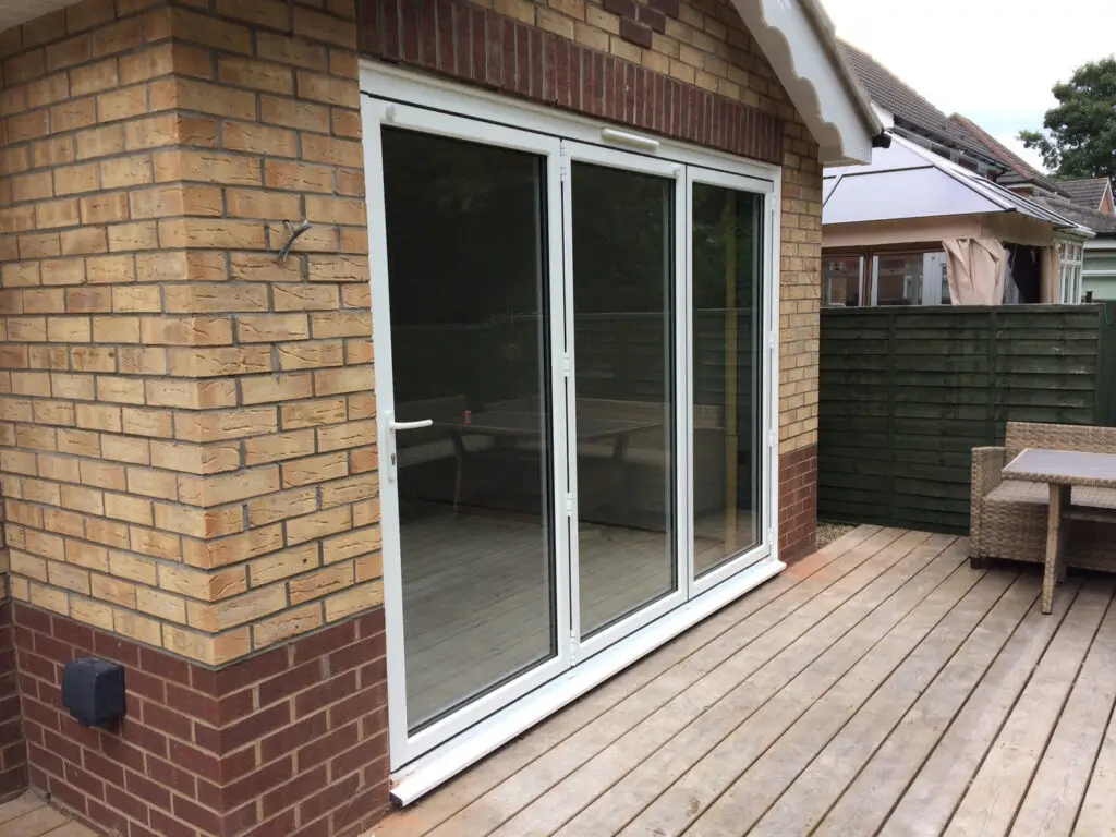 White Bifold Doors