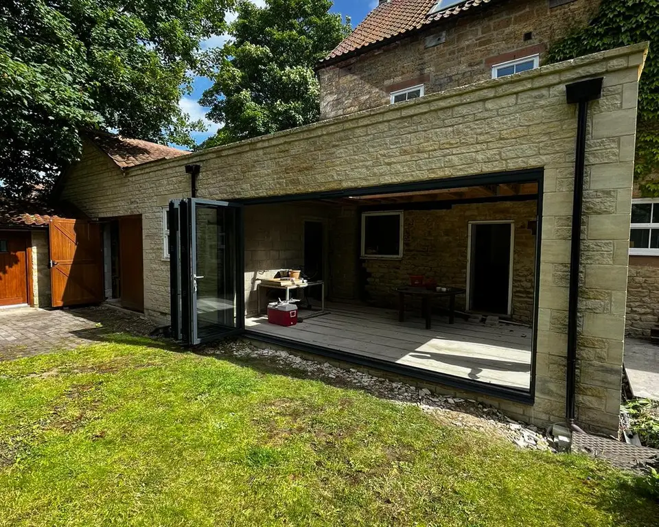 Open Bifold Doors