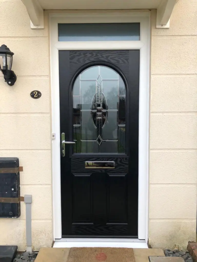 Black Composite Door
